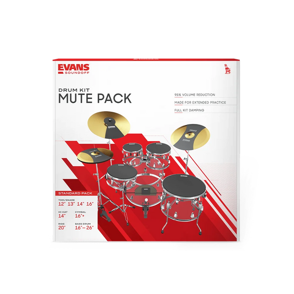 Evans SoundOff Standard Box Set 12", 13", 16", 14" (SOSETSTD) DRUM SKINS evans 
