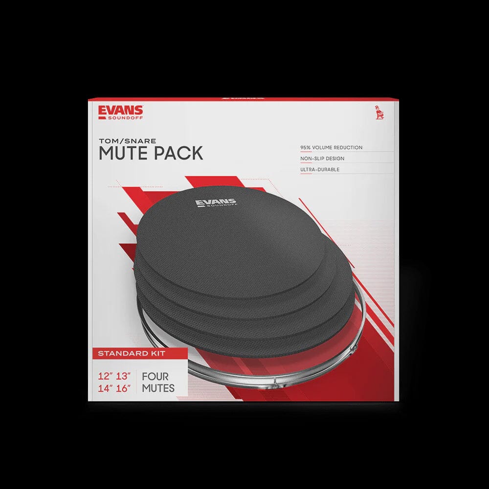 Evans SoundOff Standard Pack 12", 13", 14", 16" (SO-2346) DRUM SKINS evans 