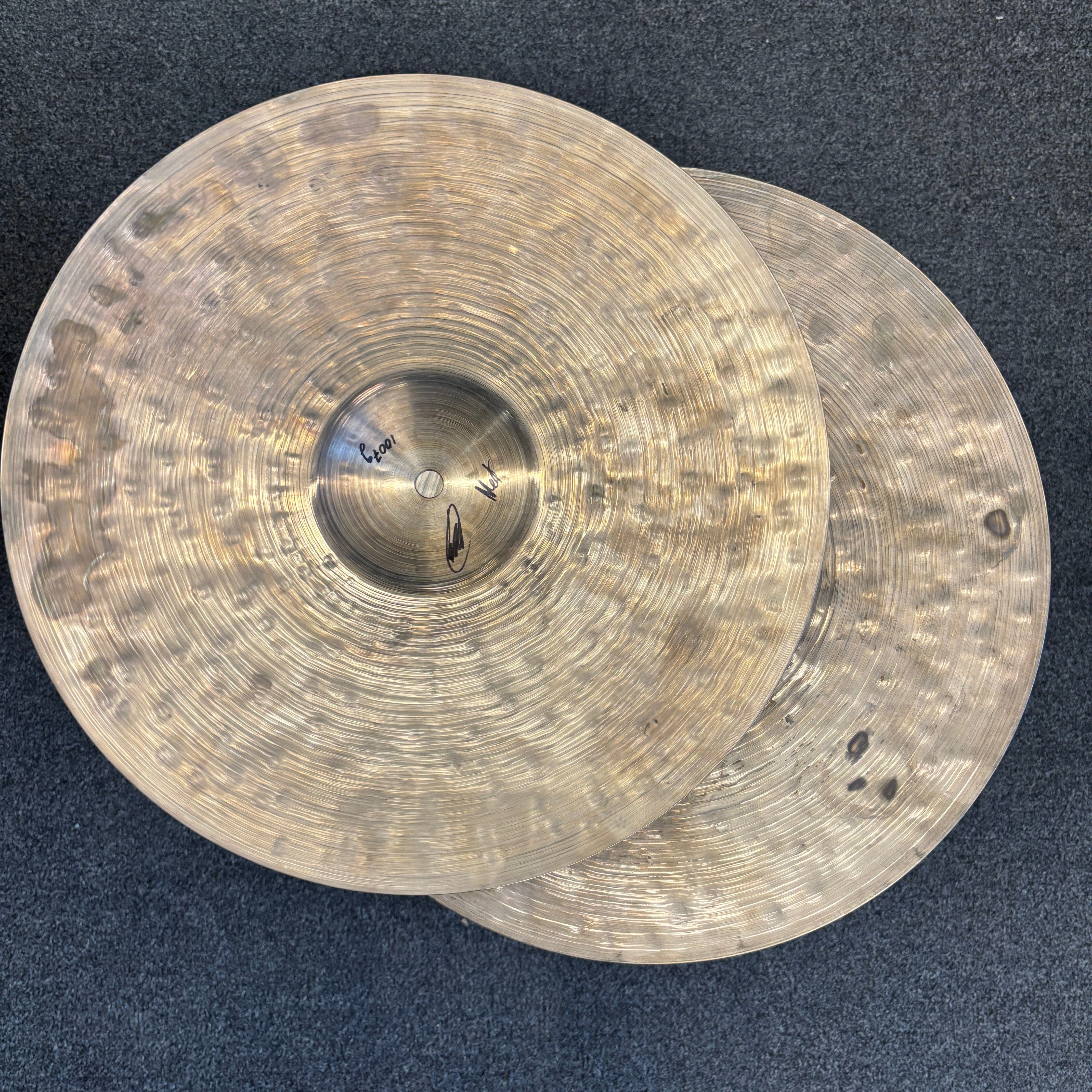 Funch 14" Nefertiti Hi Hats 878/1007gr NEW CYMBALS OTHER Funch 