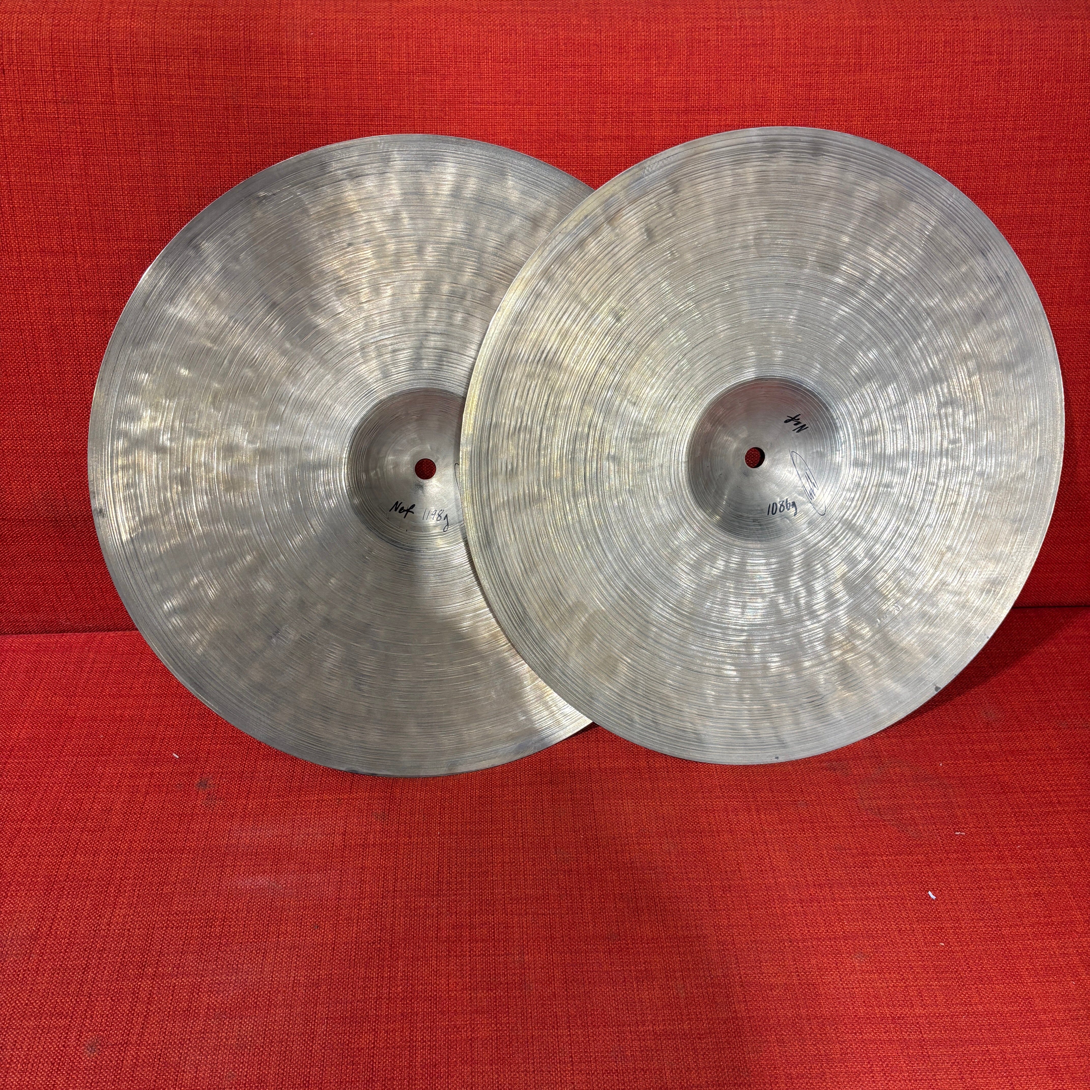 Funch 15" Nefertiti Hi-hats 1086/1198gr NEW CYMBALS OTHER Funch 