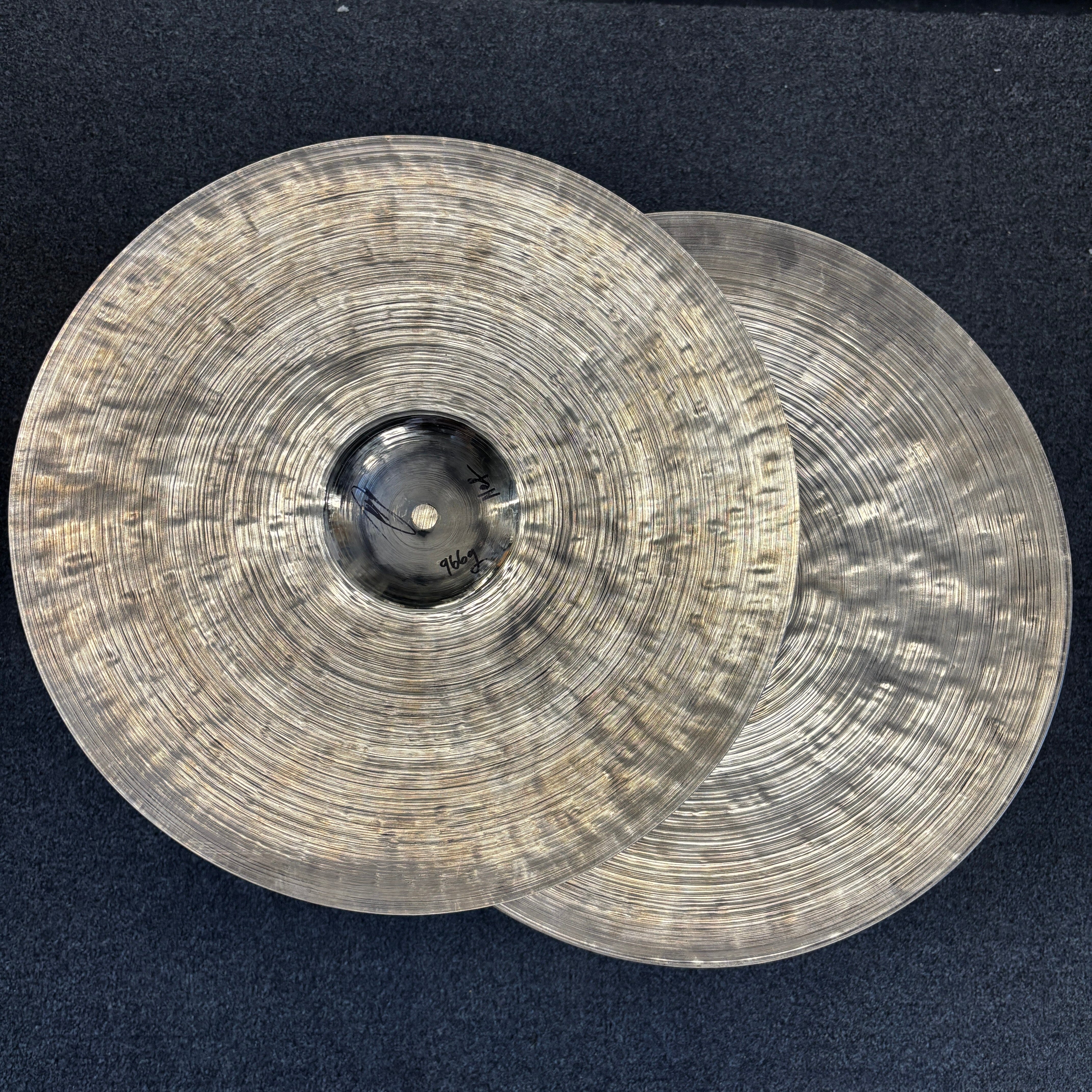 Funch 15" Nefertiti Hi Hats 966/1082gr NEW CYMBALS OTHER Funch 