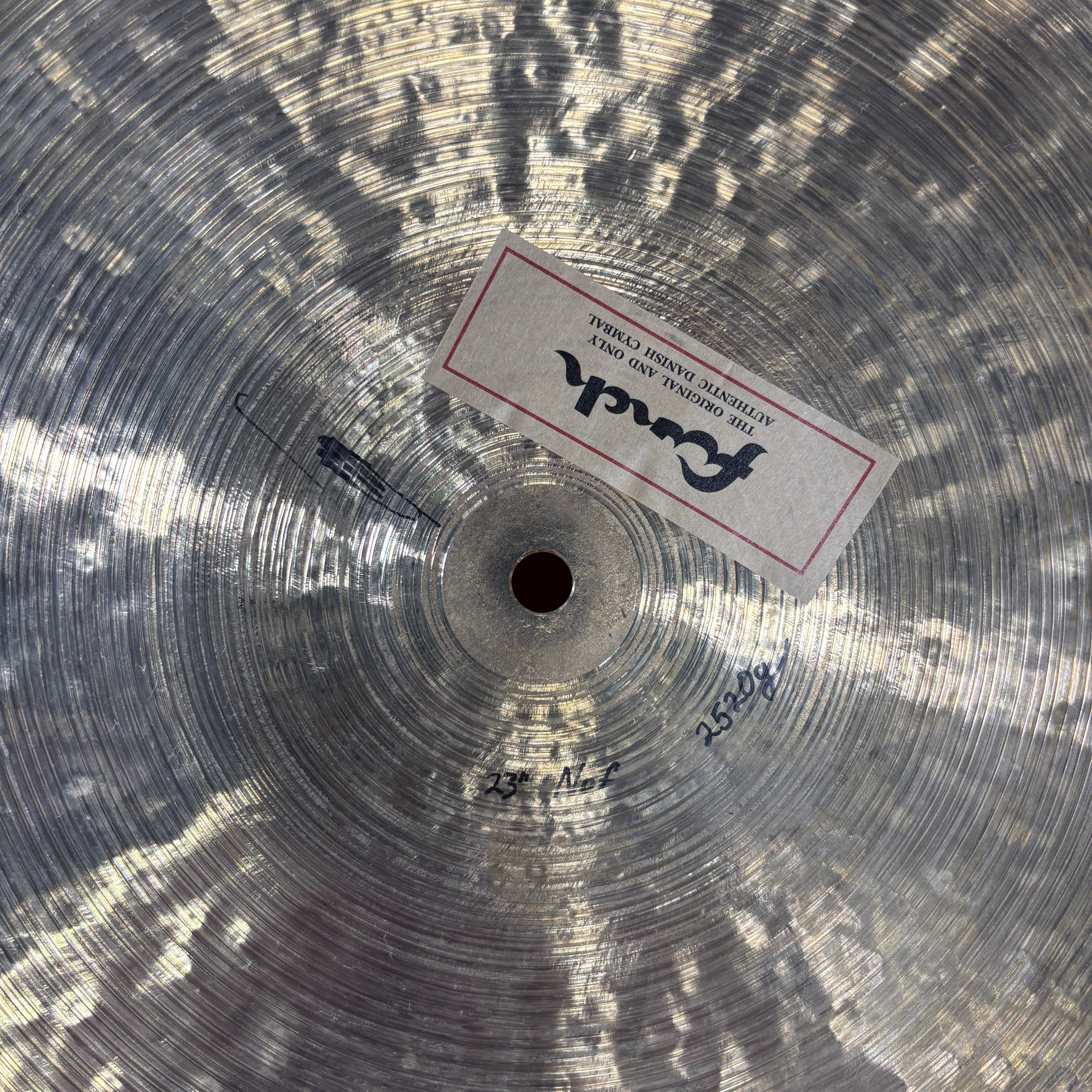 Funch 23" Nefertiti 2520g NEW CYMBALS OTHER Funch 