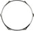 Gibraltar 18" 8 Lug Batter Hoop 2.3mm (SC-1808TT) NOS CUSTOM DRUM PARTS Gibraltar 