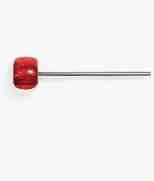 Gibraltar 6.25" Red Acrylic / Felt Bass Drum Beater (SC-3267) NEW DRUM ACCESSORIES Gibraltar 