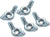 Gibraltar 6mm Small Wing Nut, 5pk (SC-13G) NEW DRUM ACCESSORIES Gibraltar 