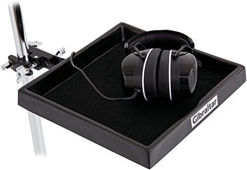 Gibraltar Fold-Up 12 x 12 Accessory Table w/ Attach Clamp (DJ-GEMAT) NEW DRUM ACCESSORIES Gibraltar 