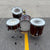 Gretsch 135th Anniversary Broadkaster Limited Edition shell pack in Classic Ribbon Mahogany 6.5x14 snare and COA GRETSCH 