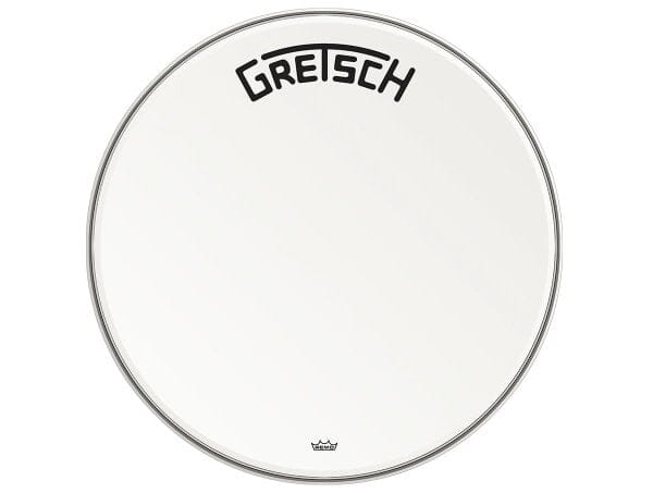 Gretsch 26" Broadkaster Logo Coated Bass Drum Head (GRDHCW26B) DRUM SKINS GRETSCH 