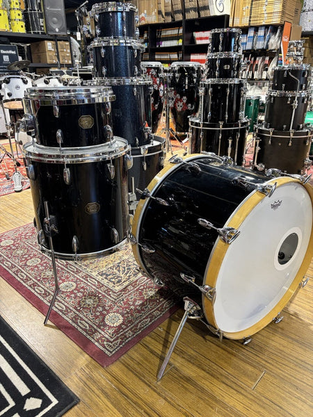Gretsch 3Pc 70s/80s Black Nitron CONSIGNMENT DRUM KIT GRETSCH 