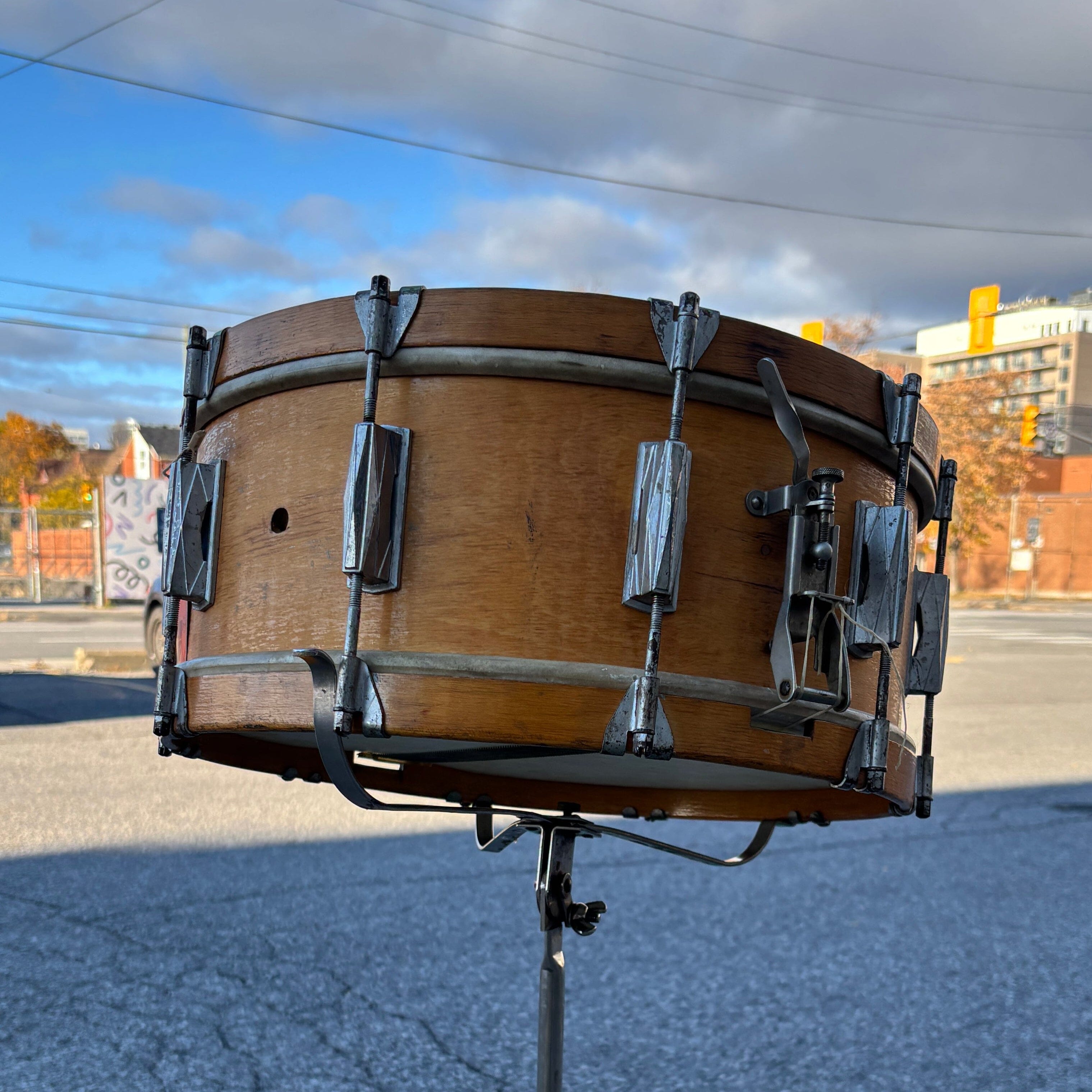 Gretsch 6.5 x 16" 1940's Broadkaster Wood Hoop Snare CONSIGNMENT DRUM KIT GRETSCH 