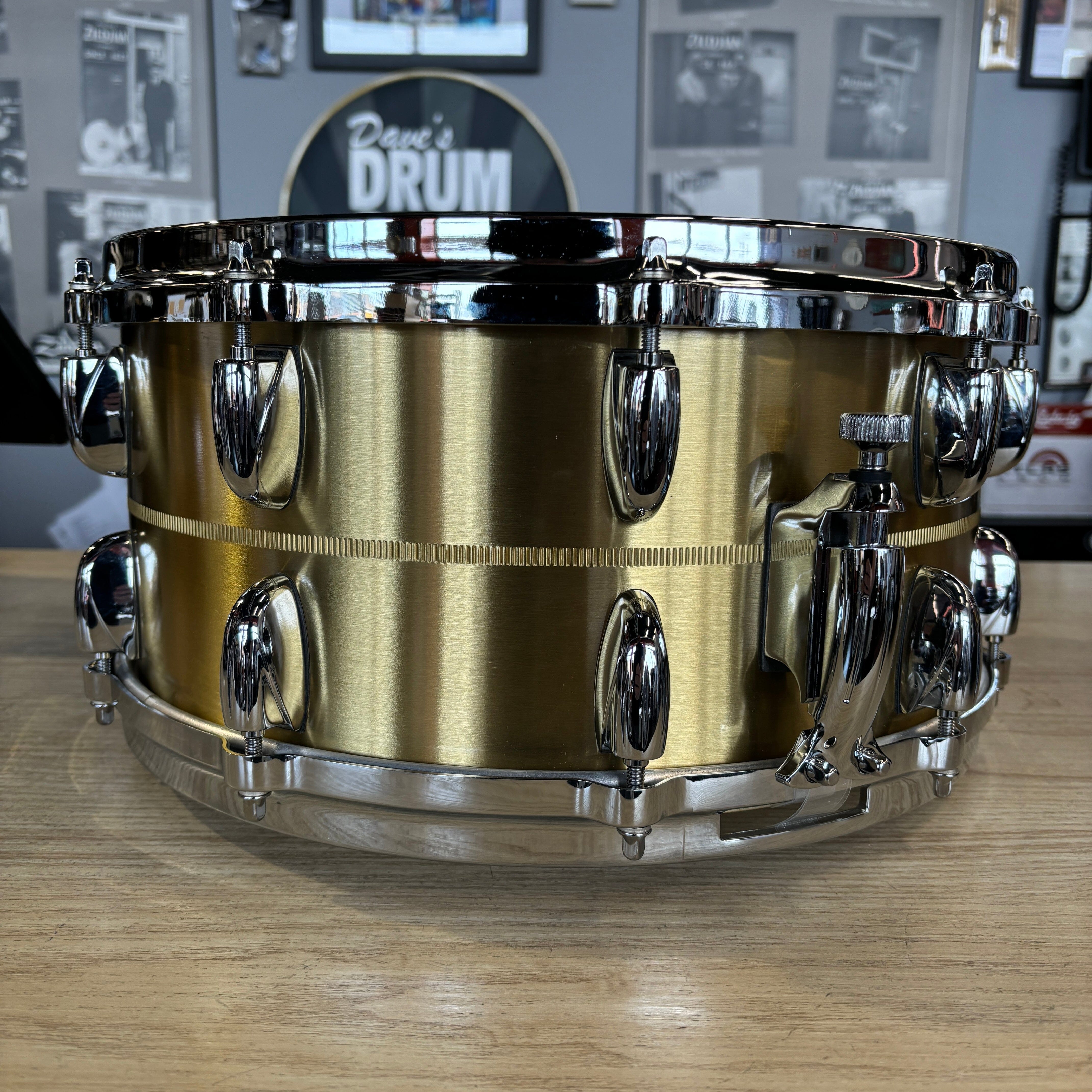 Gretsch Bell Brass 6.5x14 Snare USED SNARE DRUMS GRETSCH 