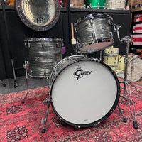 Thumbnail for Gretsch Brooklyn 3pc in Grey Oyster DEMO Sale drum kit Gretsch 