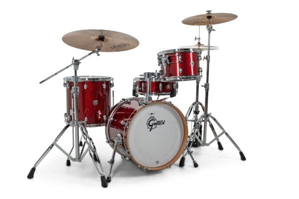 Gretsch Catalina Club CC2 4pc Shell Pack 18/12/14/5x14, Dark Cherry Sparkle (CC2-J484-DCSP) NEW DRUM KIT GRETSCH 