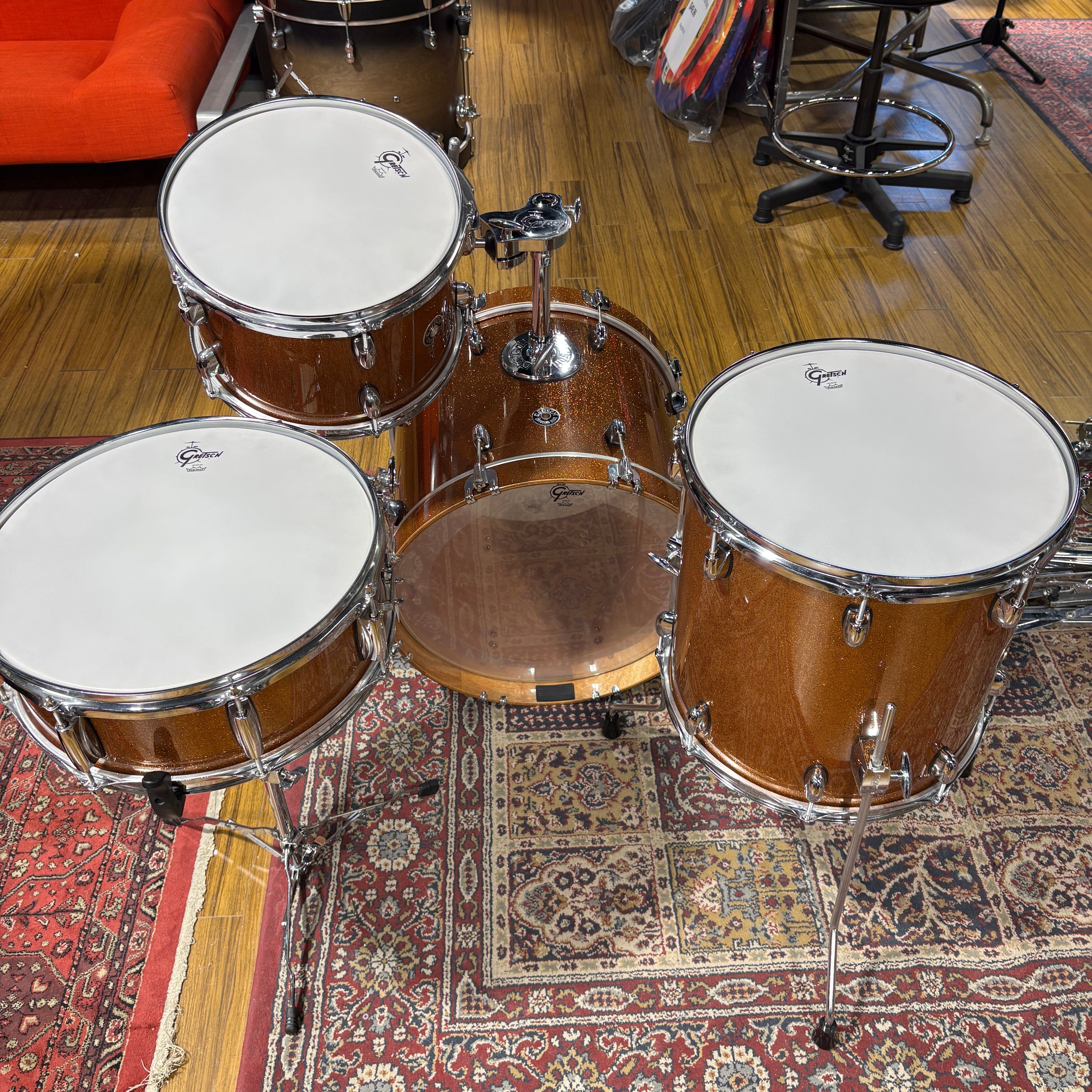 Gretsch Catalina Club Copper Sparkle USED USED DRUM KIT GRETSCH 