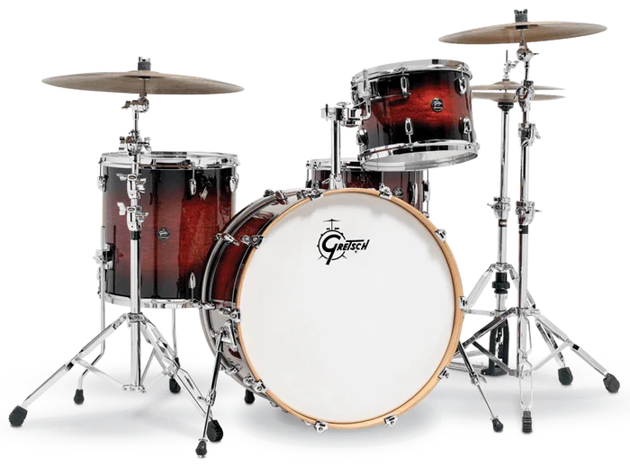 Gretsch Renown 3-Piece Maple Drum Shell Pack, Cherry Burst (RN2-R643-CB) NEW DRUM KIT GRETSCH 