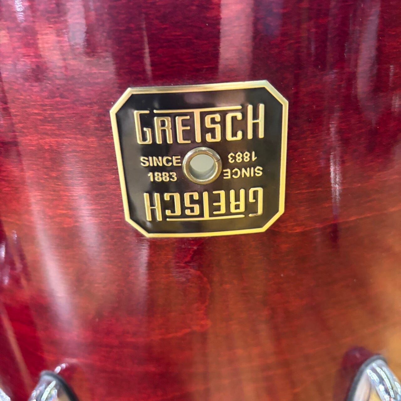 Gretsch USA 3pc 20/12/14 Gloss Rosewood USED DRUM KIT GRETSCH 