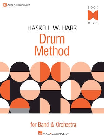 Haskell W. Harr Drum Method – Book One For Band and Orchestra BOOKS VIDEOS DVD MAGAZINE Hal Leonard 