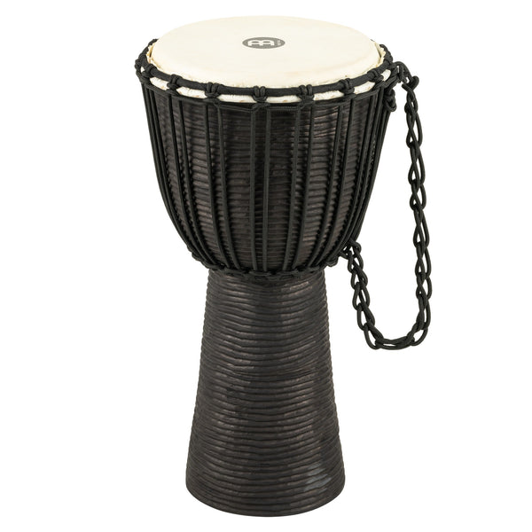 Meinl 10" Headliner Rope Tuned Black River Series Djembe (HDJ3-M)