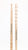 HeadHunters Maple Grooves LL, Wood Tip (MG LL) DRUM STICKS Headhunters 
