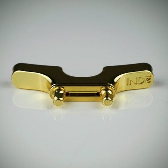 INDe Drum Lab Universal Butt Plate, Brass Plated (UBPBR) small parts INDE 