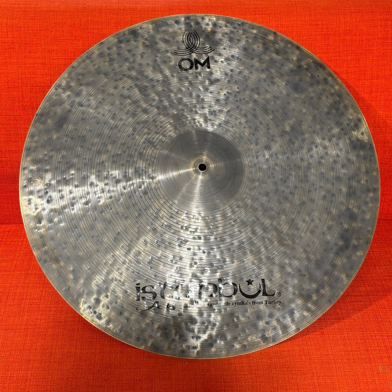 Istanbul Agop 24" OM Ride Cymbal 2874g CONSIGNMENT CYMBALS Istanbul/Agop 