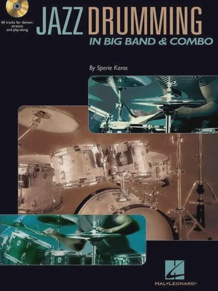 Jazz Drumming in Big Band & Combo, by Sperie Karas (Used) BOOKS VIDEOS DVD MAGAZINE Hal Leonard 