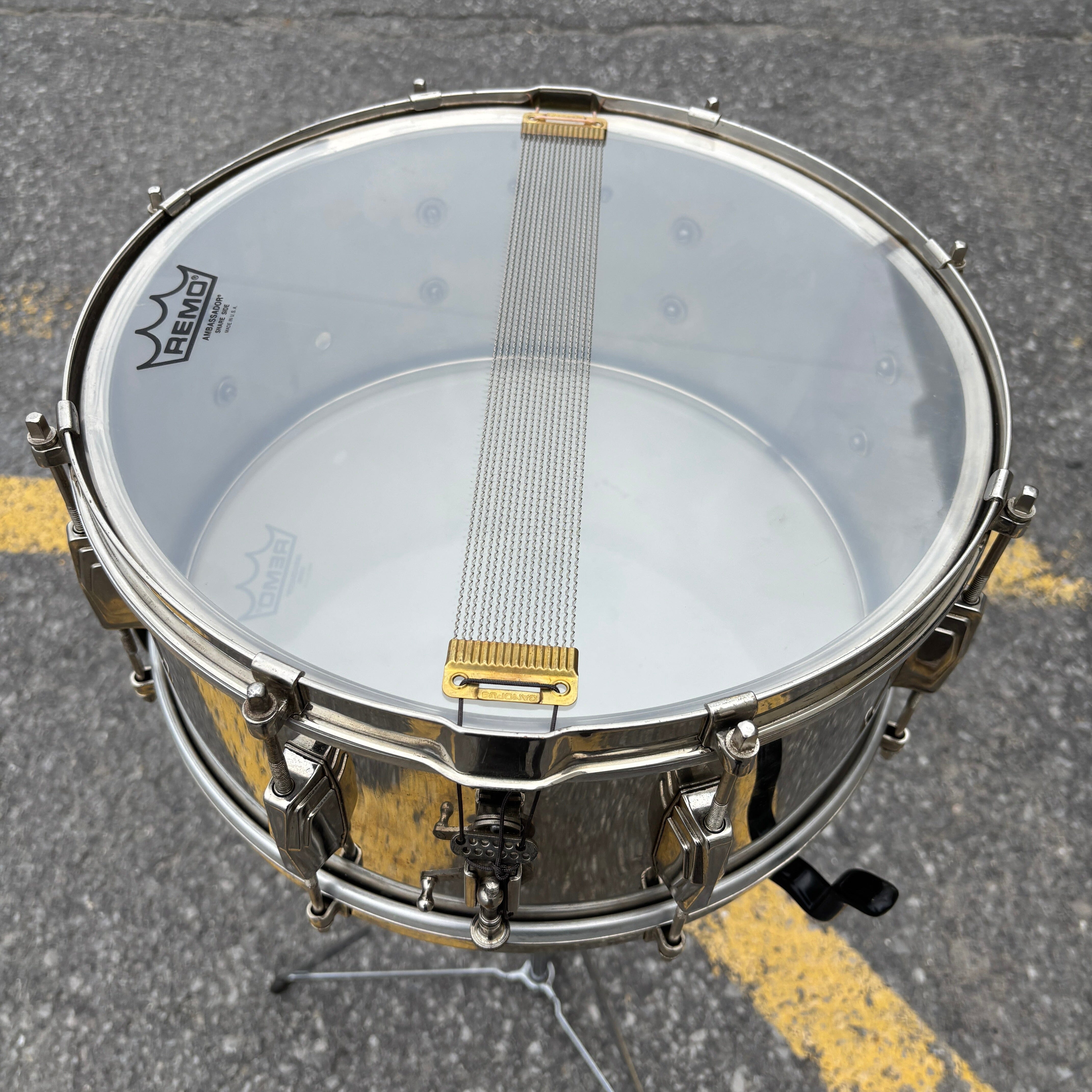 Leedy Ludwig Brass Reliance 6.5x14 CONSIGNMENT DRUM KIT Leedy Ludwig 