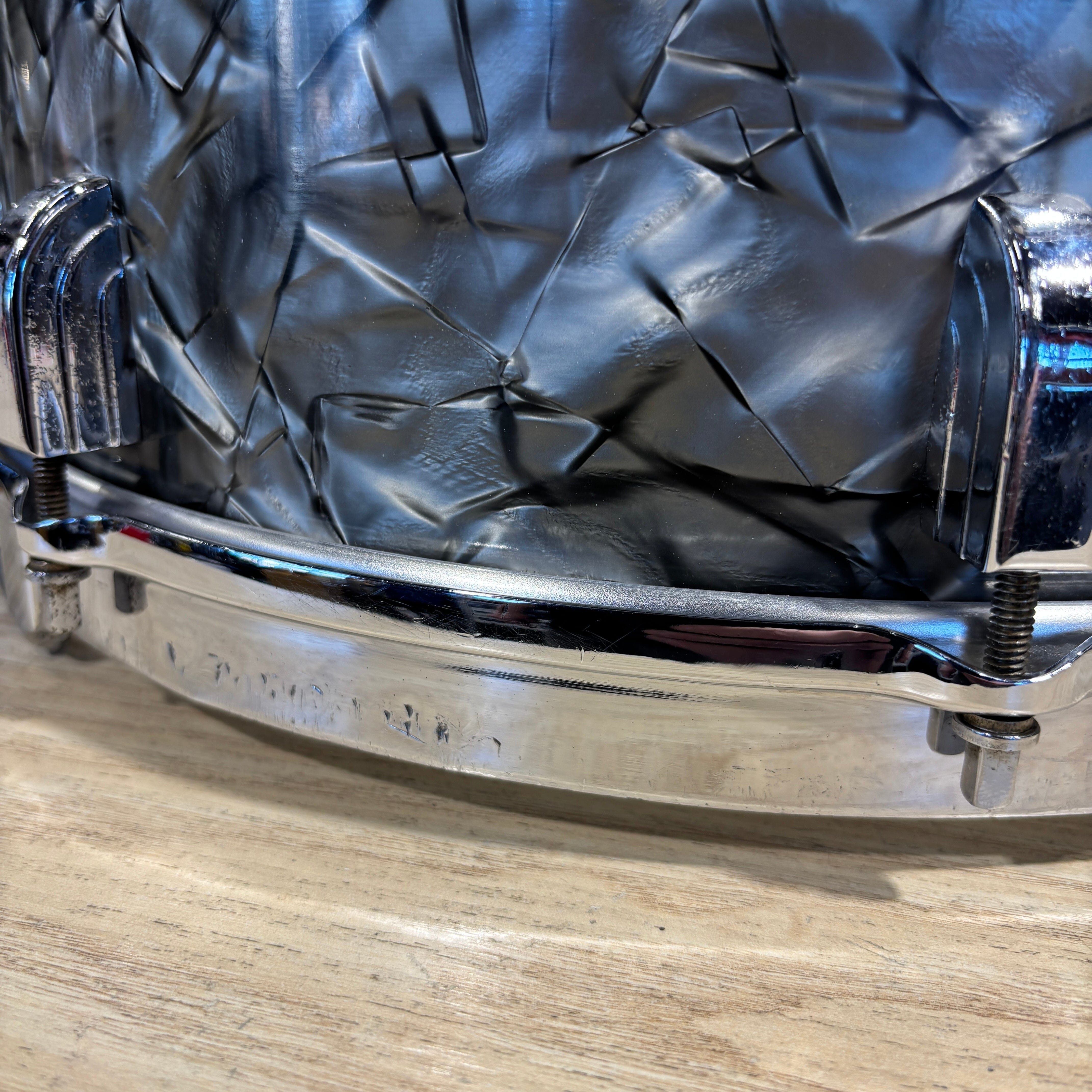 Leedy Ludwig Broadway Snare No 400 6.5x14 Black Diamond Pearl USED SNARE DRUMS Leedy Ludwig 