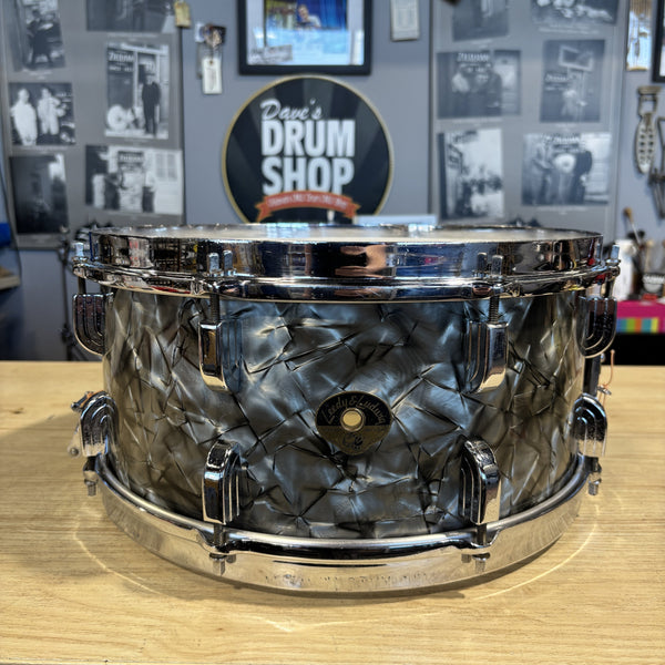 Leedy Ludwig Broadway Snare No 400 6.5x14 Black Diamond Pearl USED SNARE DRUMS Leedy Ludwig 
