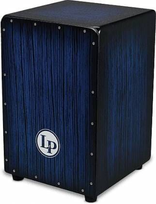 LP Aspire Accent Cajon, Blue Burst Streak (LPA1332-BBS) NEW HAND DRUMS LP 