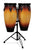 LP City Series 10" and 11" Conga Set w/Stand, Vintage Sunburst (LP646NY-VSB) NEW HAND DRUMS LP 