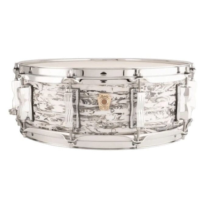 Ludwig 14x5 Classic Maple Snare Drum, White Abalone (LS401XXWA) NEW SNARE DRUMS Ludwig 