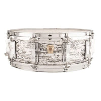 Thumbnail for Ludwig 14x5 Classic Maple Snare Drum, White Abalone (LS401XXWA) NEW SNARE DRUMS Ludwig 