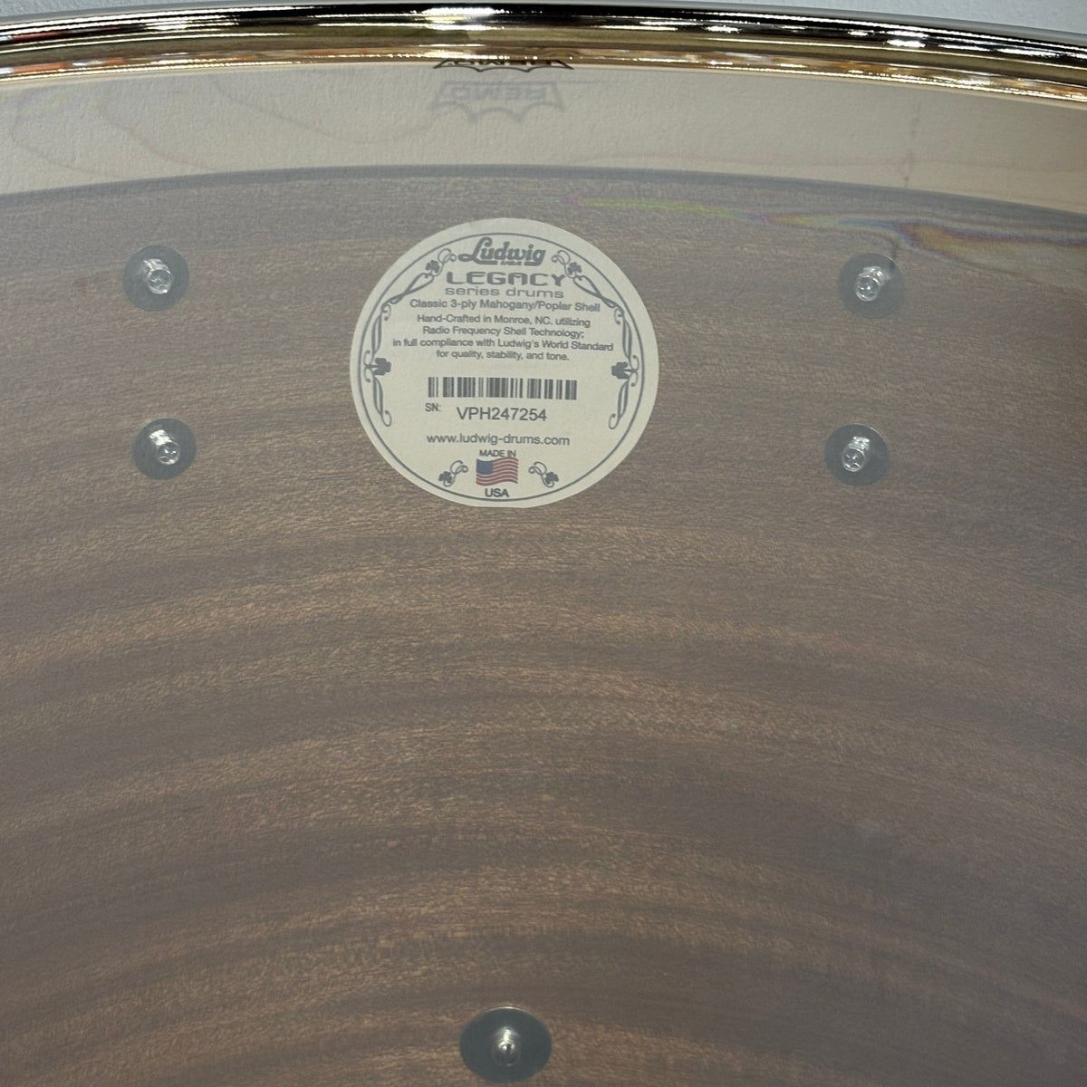 Ludwig 16 x 18 Floor Tom, Vintage White Marine (LLF568LXNW20902) NEW OTHER DRUMS (TOMS ETC) LUDWIG 