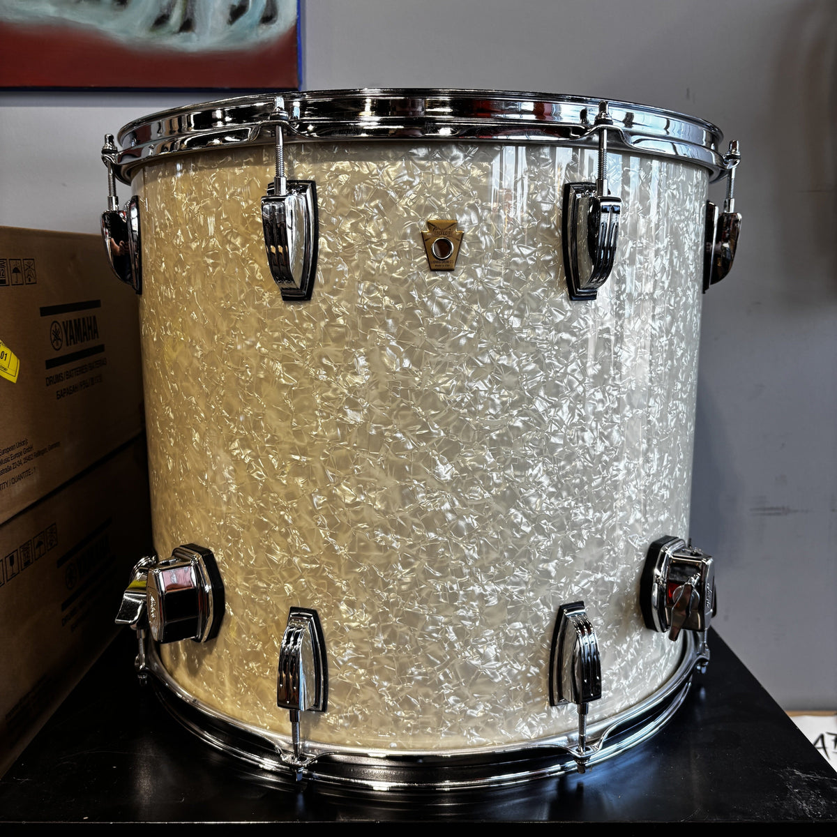 Ludwig 16 x 18 Floor Tom, Vintage White Marine (LLF568LXNW20902) NEW OTHER DRUMS (TOMS ETC) LUDWIG 