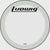 Ludwig 26" Clear Bass Drum Resonant Head w/ Block Logo (LW1326P3CLRB) DRUM SKINS LUDWIG 