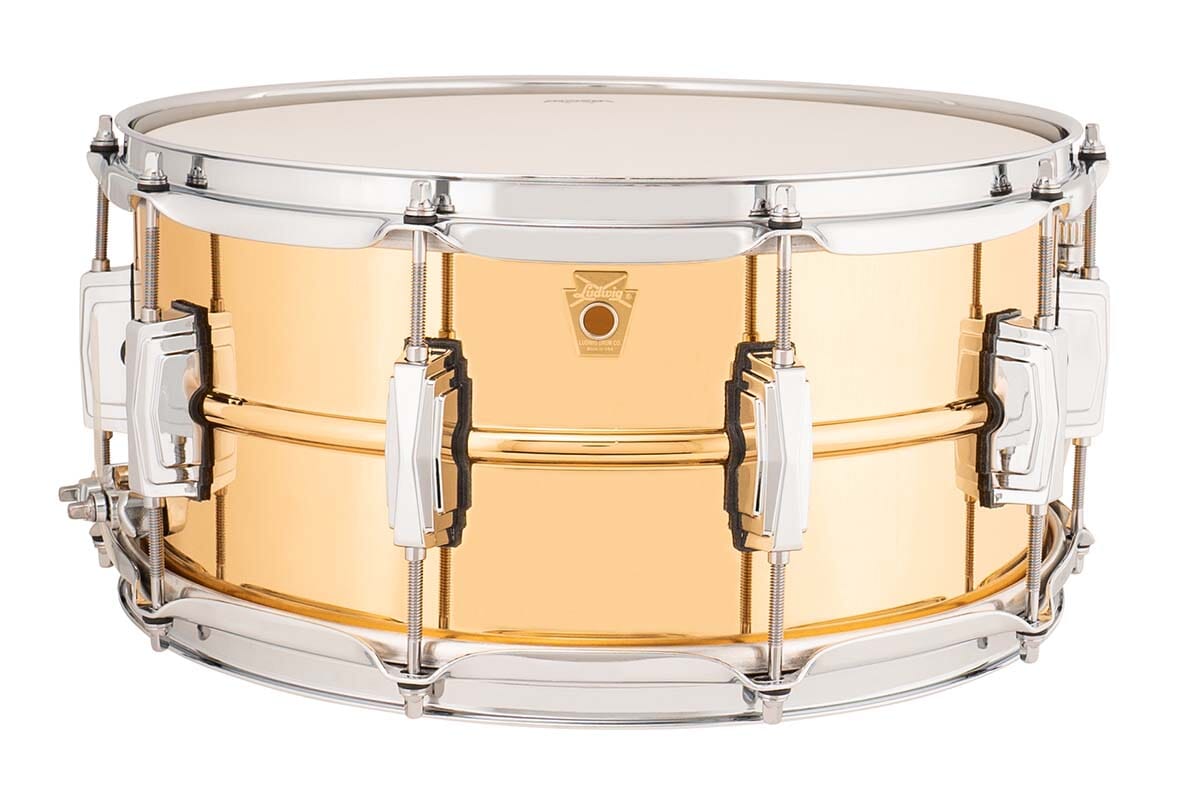 Ludwig 6.5 x 14" Bronze Phonic Snare Drum (LB552) NEW SNARE DRUMS LUDWIG 