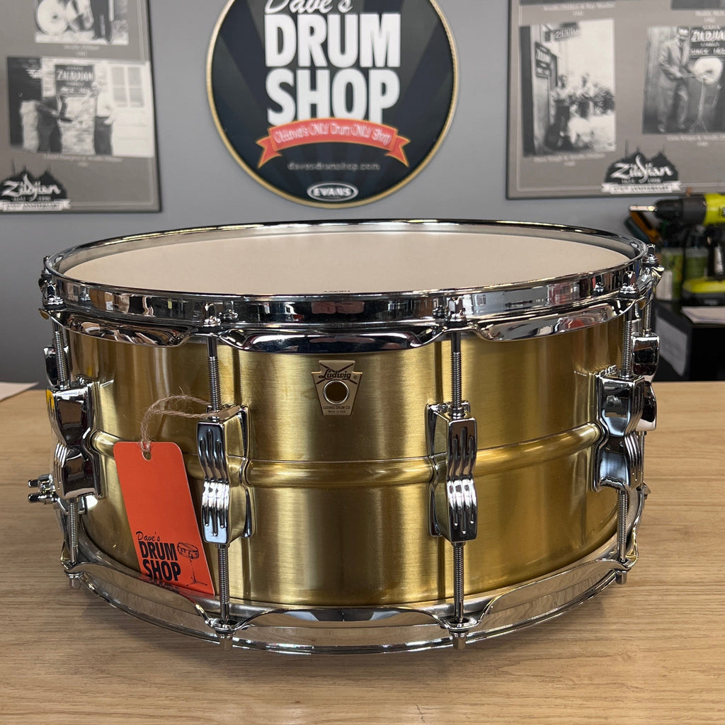Ludwig Acro Brass 6.5 x 14 – Dave's Drum Shop