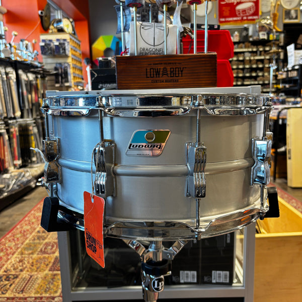 Ludwig Acrolite Classic 6.5 x 14 10-Lug Aluminum Snare Drum - Used CONSIGNMENT DRUM KIT LUDWIG 