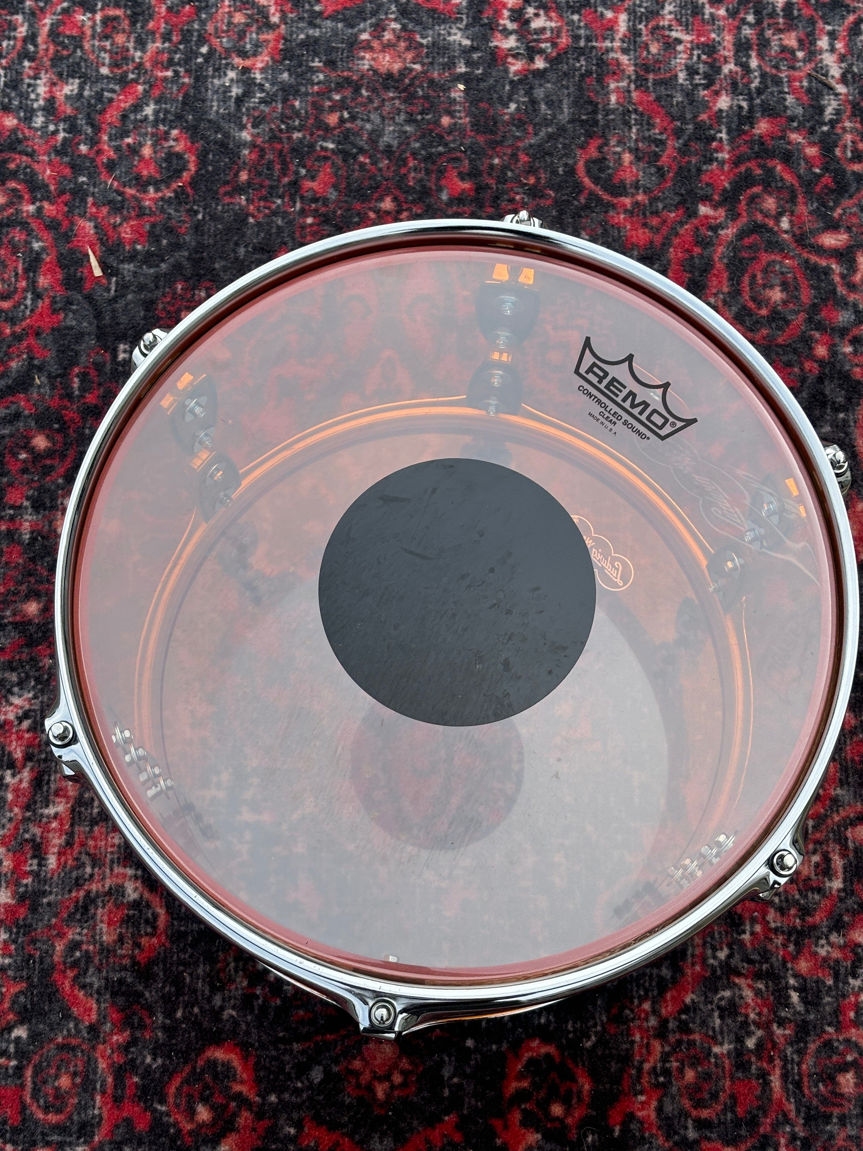 Ludwig Amber Vistalite 13 x 9 CONSIGNMENT DRUM KIT Ludwig 