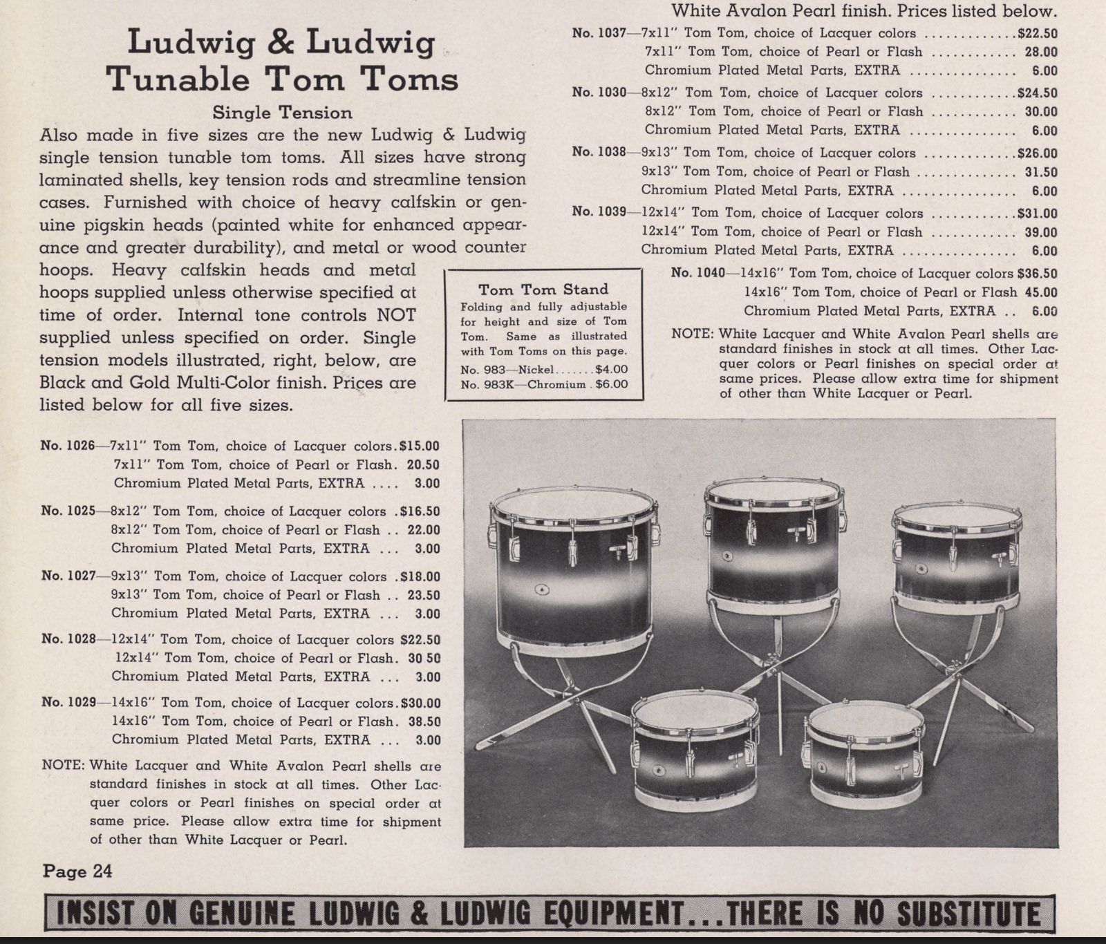 Ludwig and Ludwig 12" Tack Head Tom AS IS USED OTHER DRUMS (TOMS ETC) Ludwig and Ludwig 