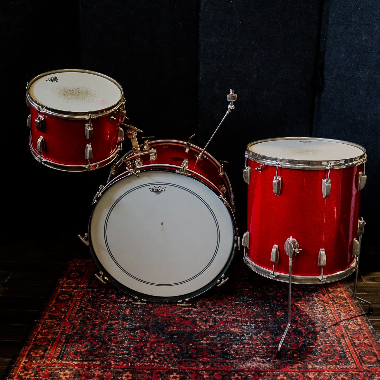 Ludwig Classic Early 60s Red Sparkle CONSIGNMENT DRUM KIT Ludwig 