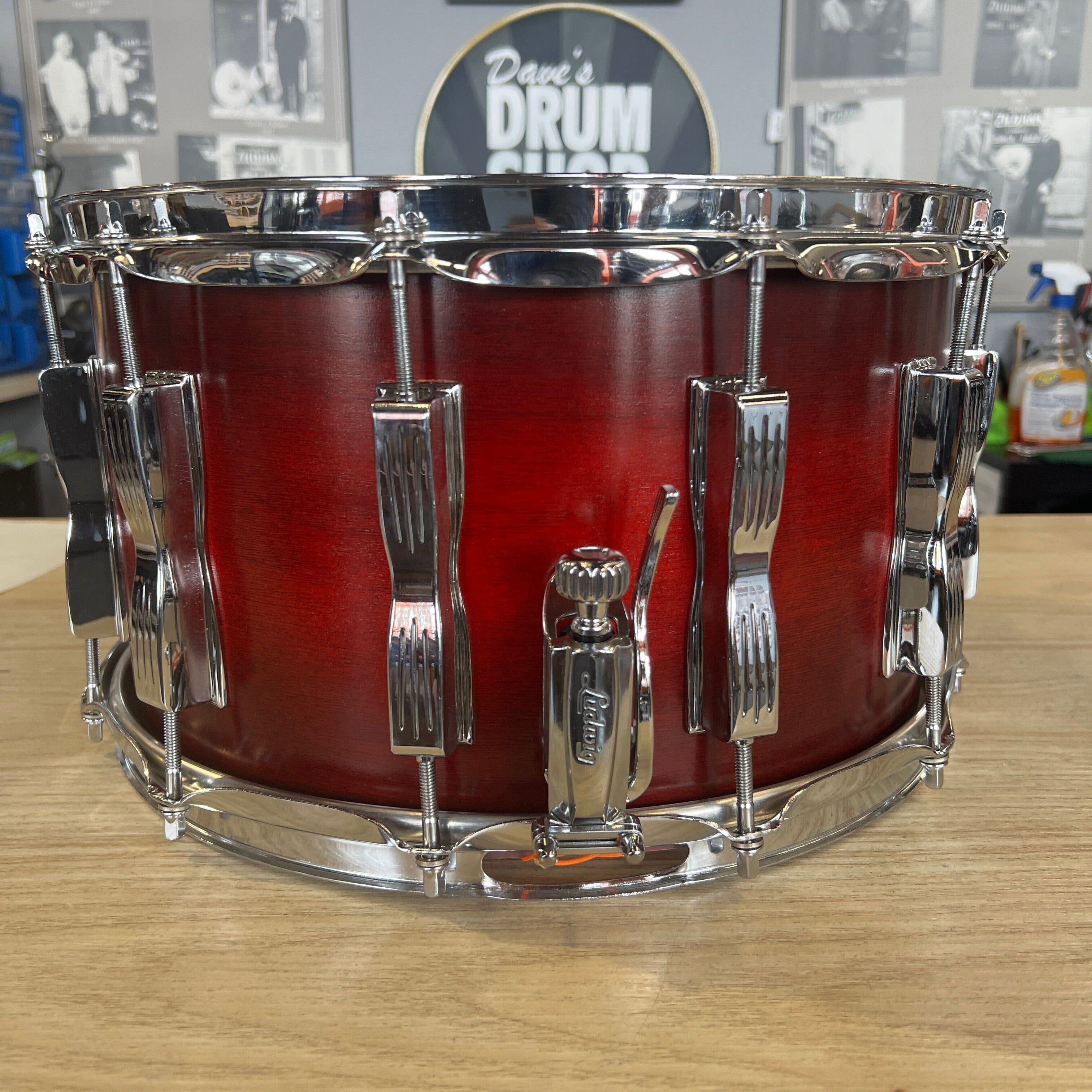 Ludwig Coliseum Series Snare Refinished 8 x14 USED SNARE DRUMS Ludwig 