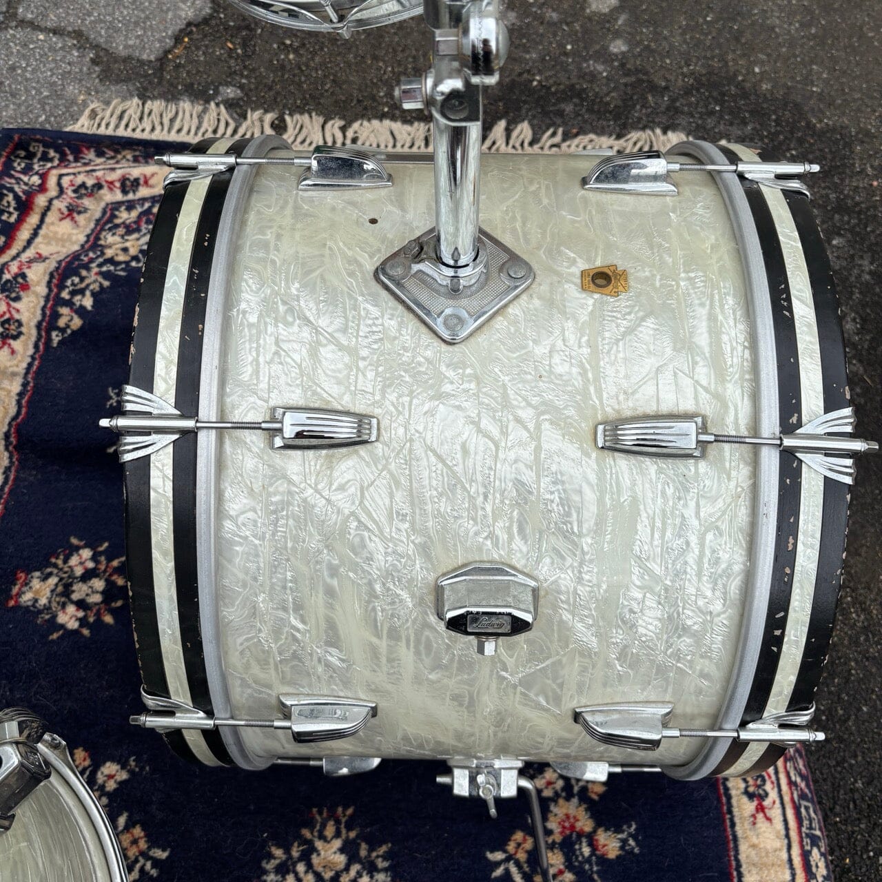 Ludwig Down Beat 3pc Kit WMP CONSIGNMENT DRUM KIT LUDWIG 