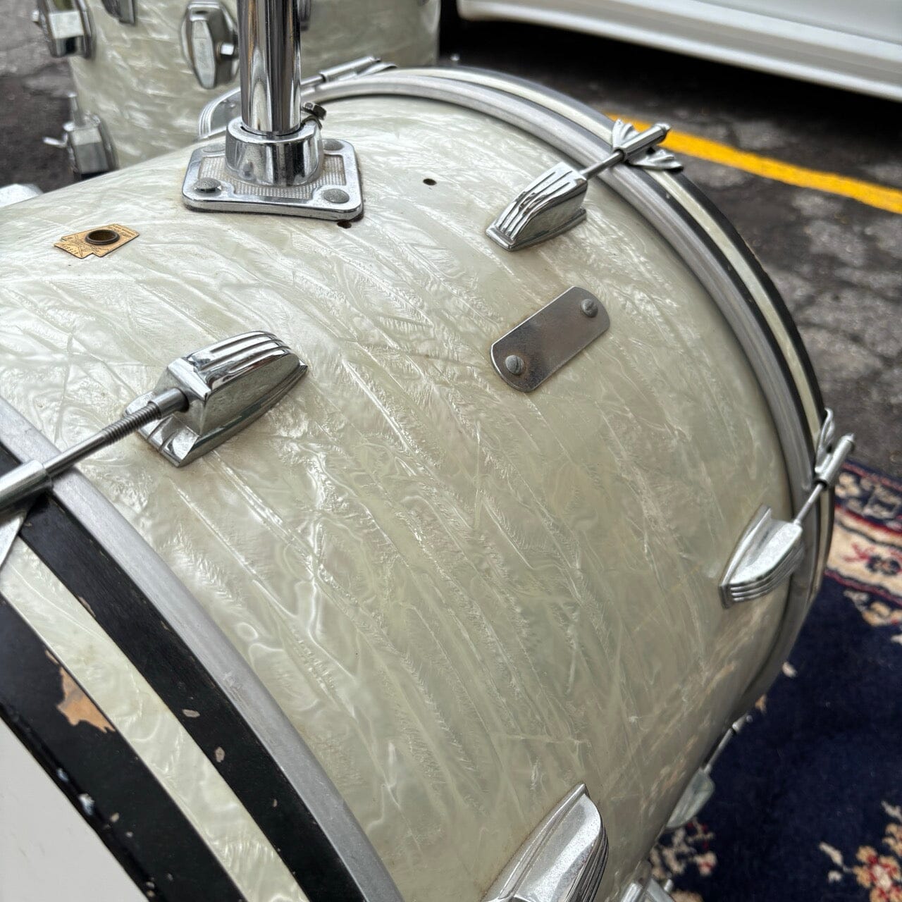 Ludwig Down Beat 3pc Kit WMP CONSIGNMENT DRUM KIT LUDWIG 