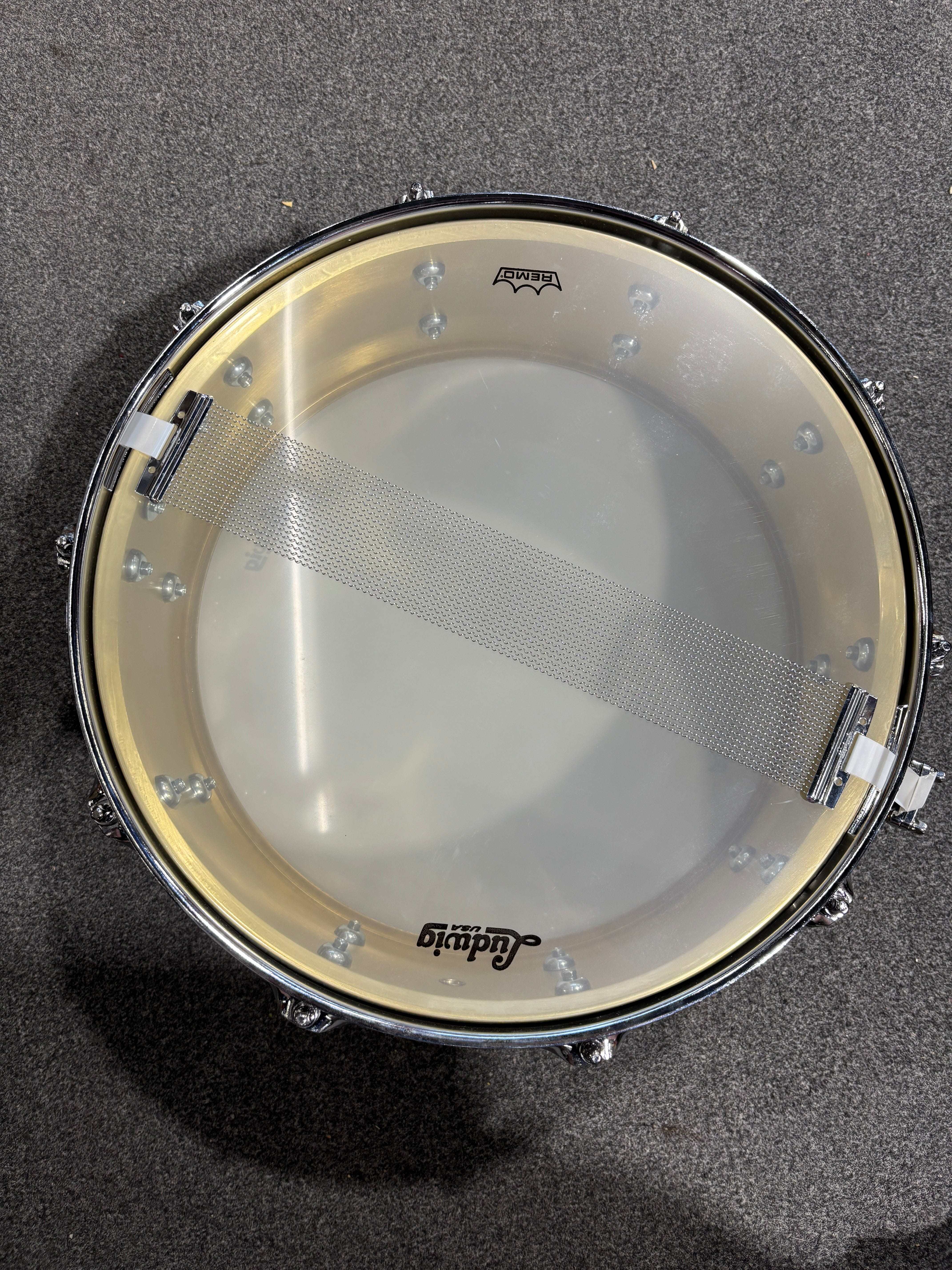 Ludwig Heirloom Brass 5x14 Snare Drum USED USED SNARE DRUMS LUDWIG 