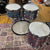 Ludwig Hollywood outfit in Psychedelic Red Pearl USED DRUM KIT LUDWIG 