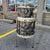 Ludwig & Ludwig No. 1027PV and No. 1028PV 1940s tacked-bottom toms in Black Diamond Pearl USED DRUM KIT Ludwig and Ludwig 