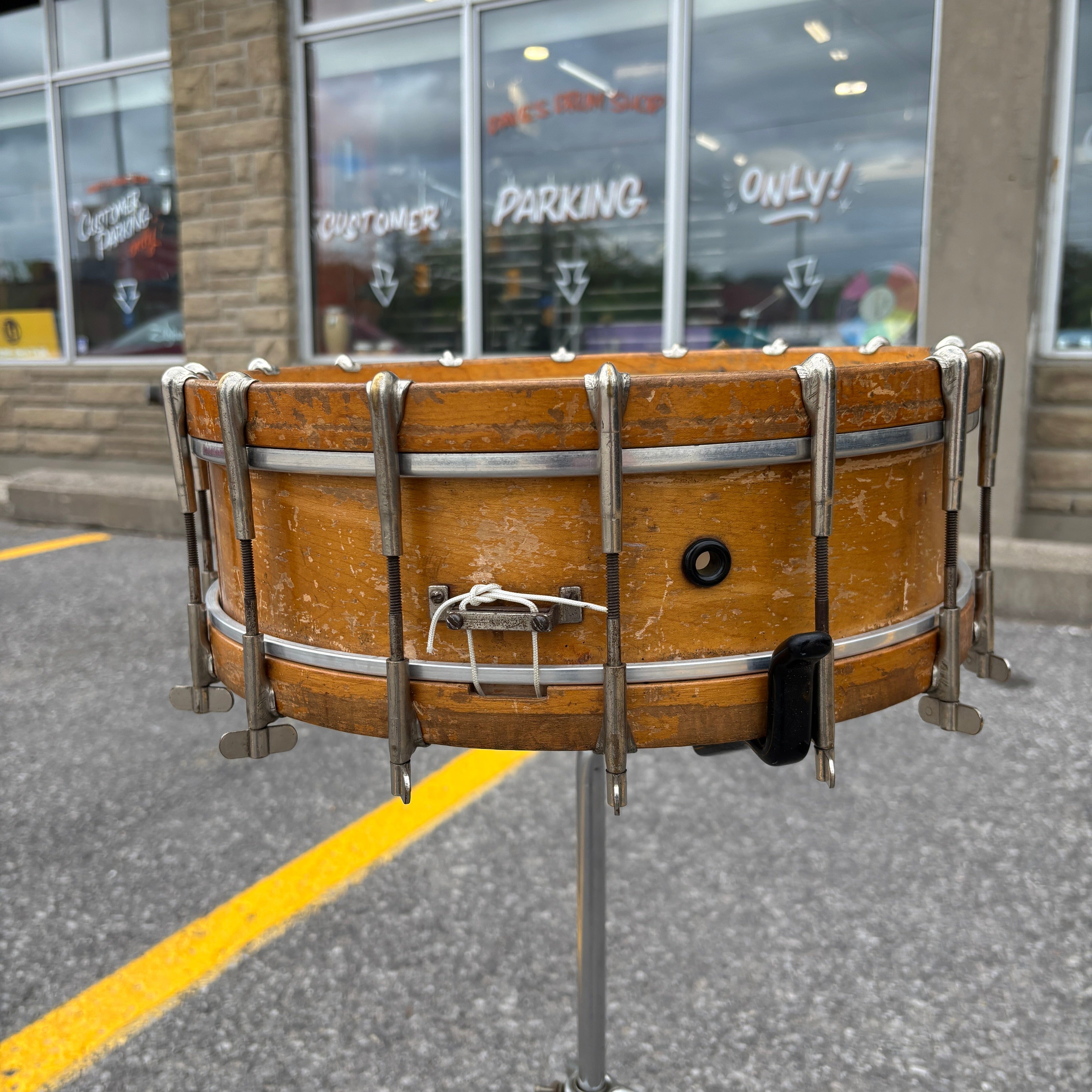 Ludwig & Ludwig Thumb Rod Orchestra Snare USED SNARE DRUMS Ludwig and Ludwig 