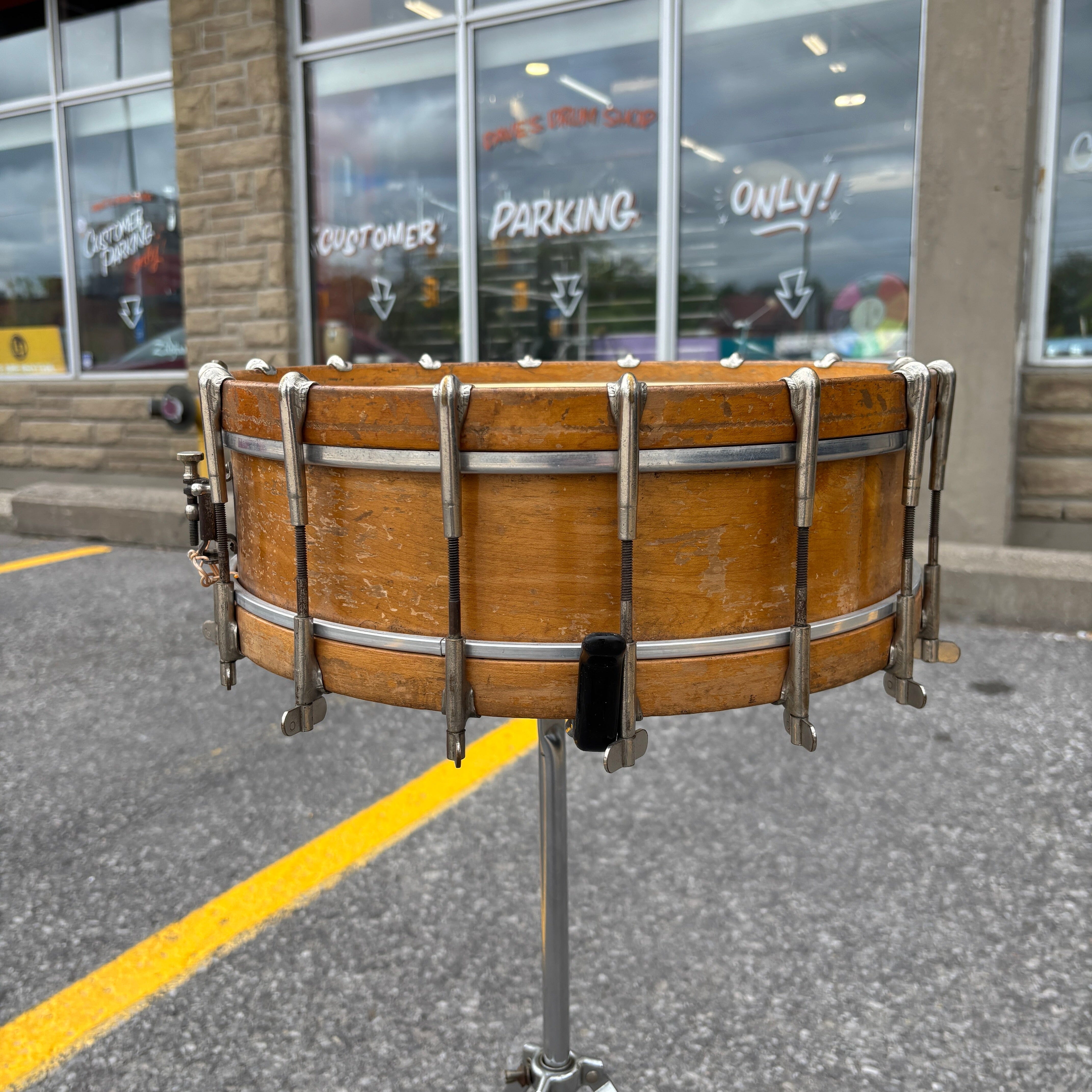 Ludwig & Ludwig Thumb Rod Orchestra Snare USED SNARE DRUMS Ludwig and Ludwig 